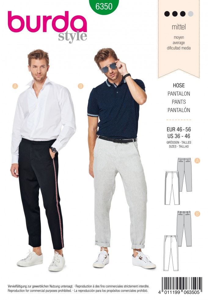 Burda Paper Sewing Pattern 6350
 