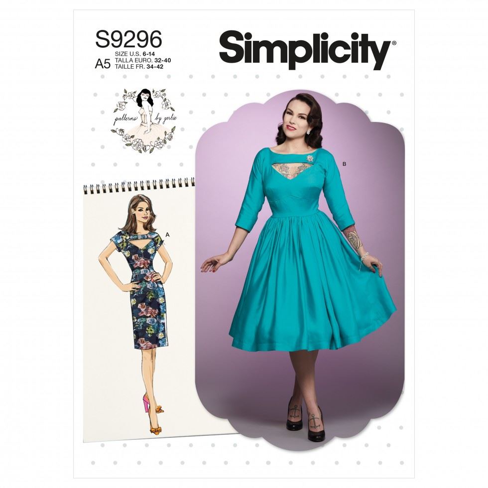 Simplicity Paper Sewing Pattern 9296
 