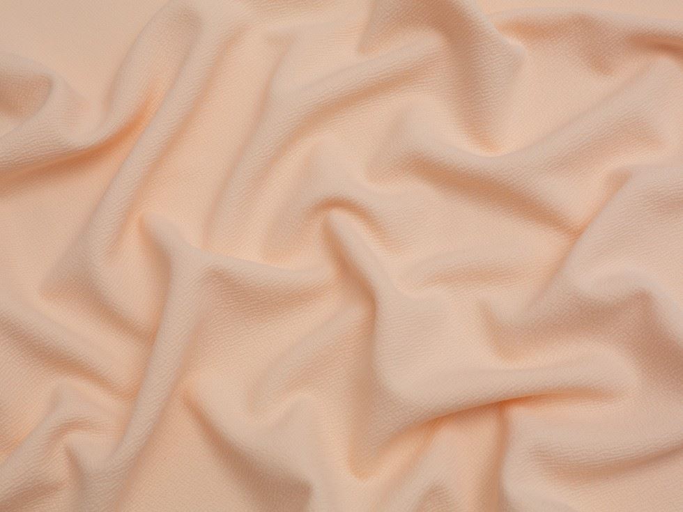 Minerva Core Range Blush Suzette Textured Stretch Knit Fabric