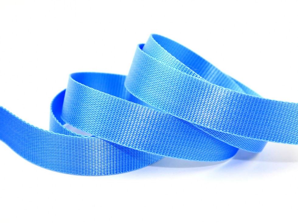Blue Polypropylene Webbing Tape (Value Roll)