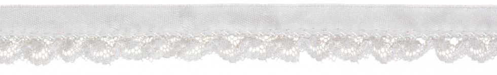 Simplicity White Ruffle Lace Trim