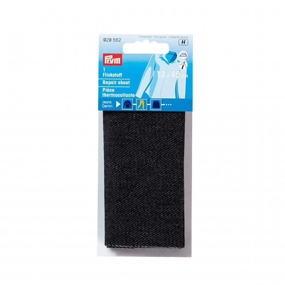 Prym Denim Repair Sheet Black
 