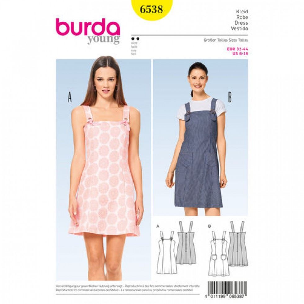 Minerva Sewing Pattern 6538 Burda Burda-6538