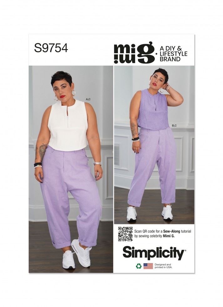 Minerva Sewing Pattern 9754 Simplicity Simplicity-9754-K5