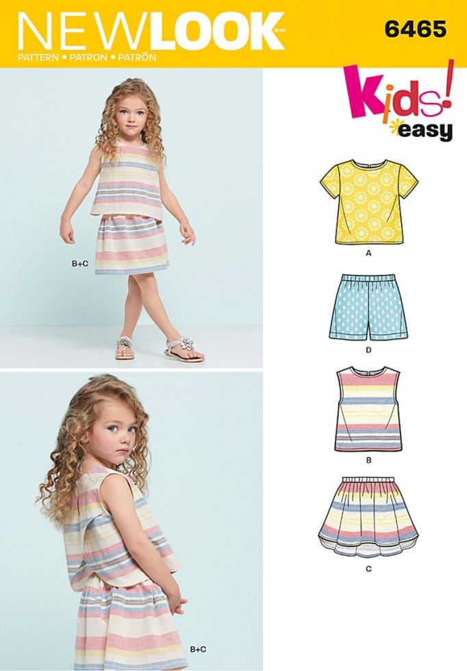New Look Paper Sewing Pattern 6465
 