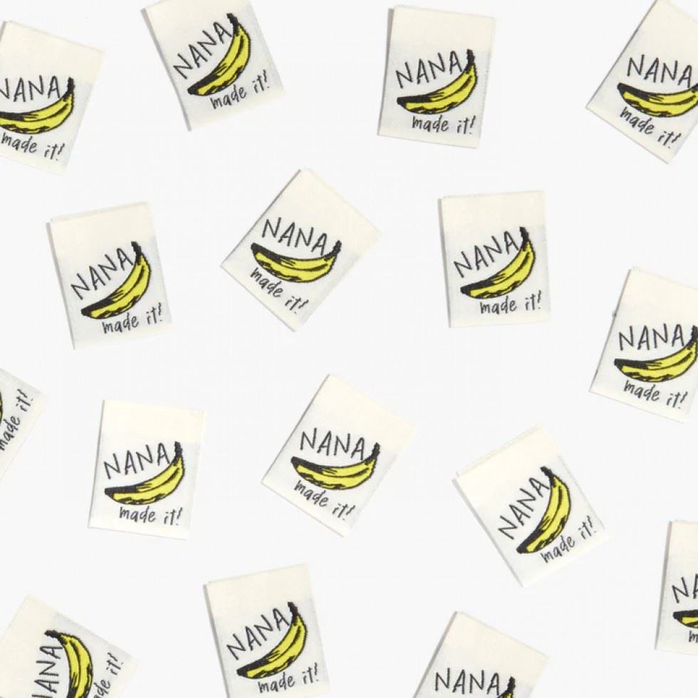 Kylie And The Machine Nana Made It Woven Labels