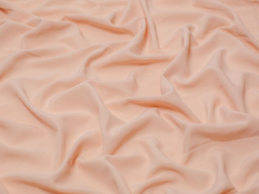Minerva Core Range Polyester Morrocaine Crepe Fabric Dusty Pink
 