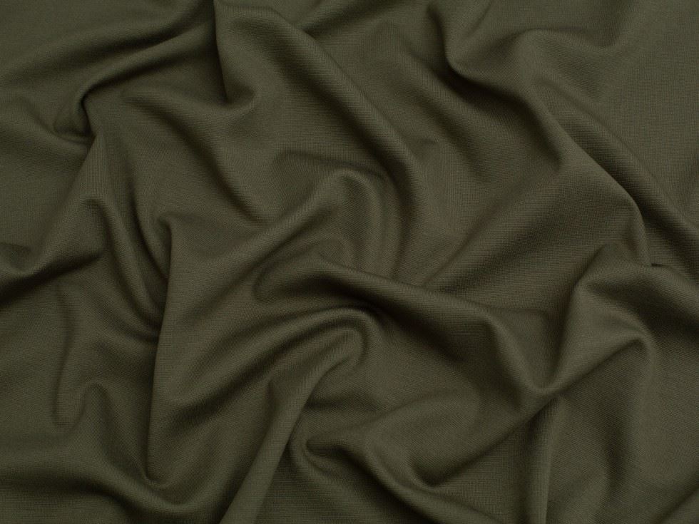 Minerva Core Range Earth Stable Ponte Roma Double Stretch Knit Fabric