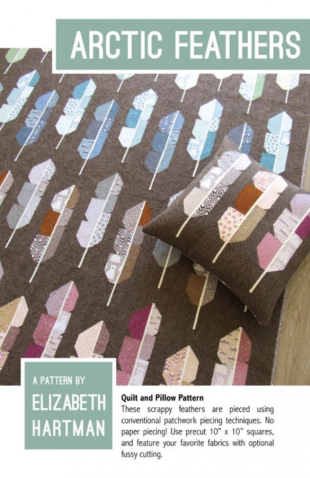 Elizabeth Hartman Quilting Pattern Arctic Feathers
 