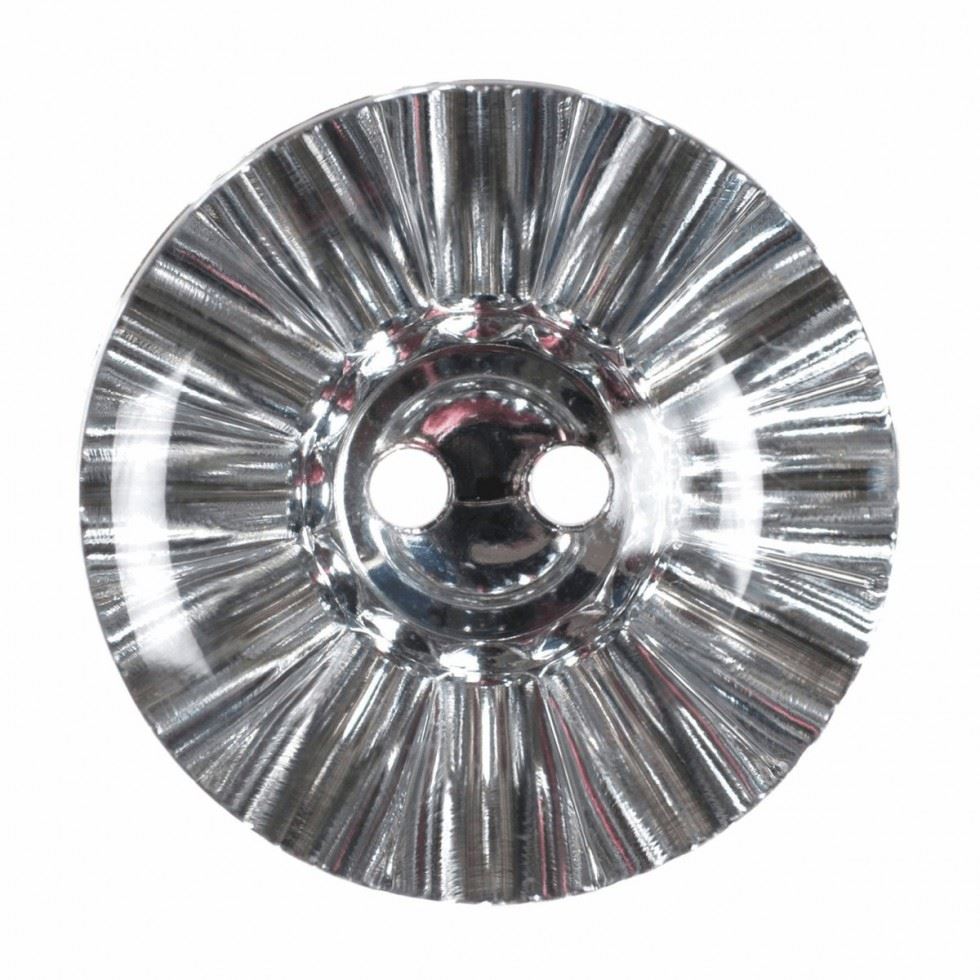 Hemline Clear Round Plastic Buttons