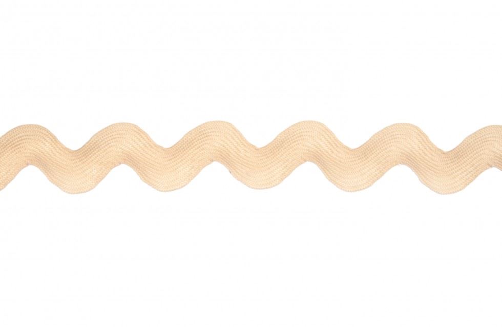 Essential Trimmings Beige Ric Rac Trim (Value Roll)