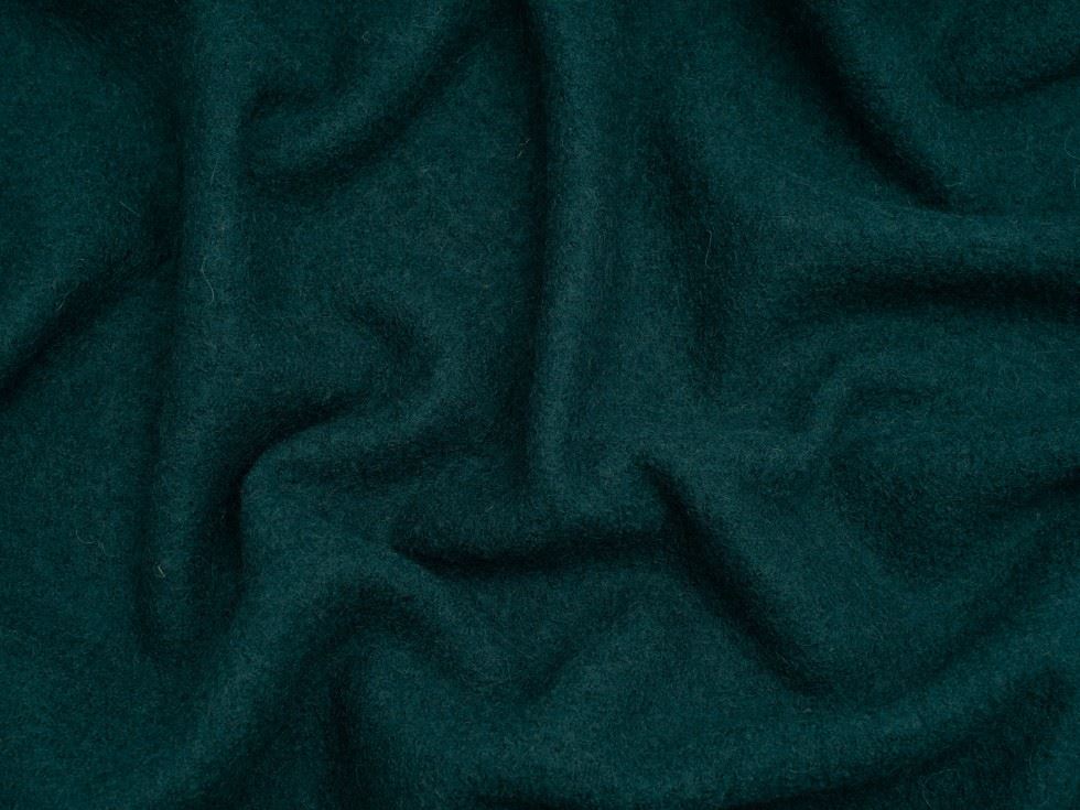 Minerva Core Range 100% Pure Boiled Wool Coating Fabric Deep Bottle