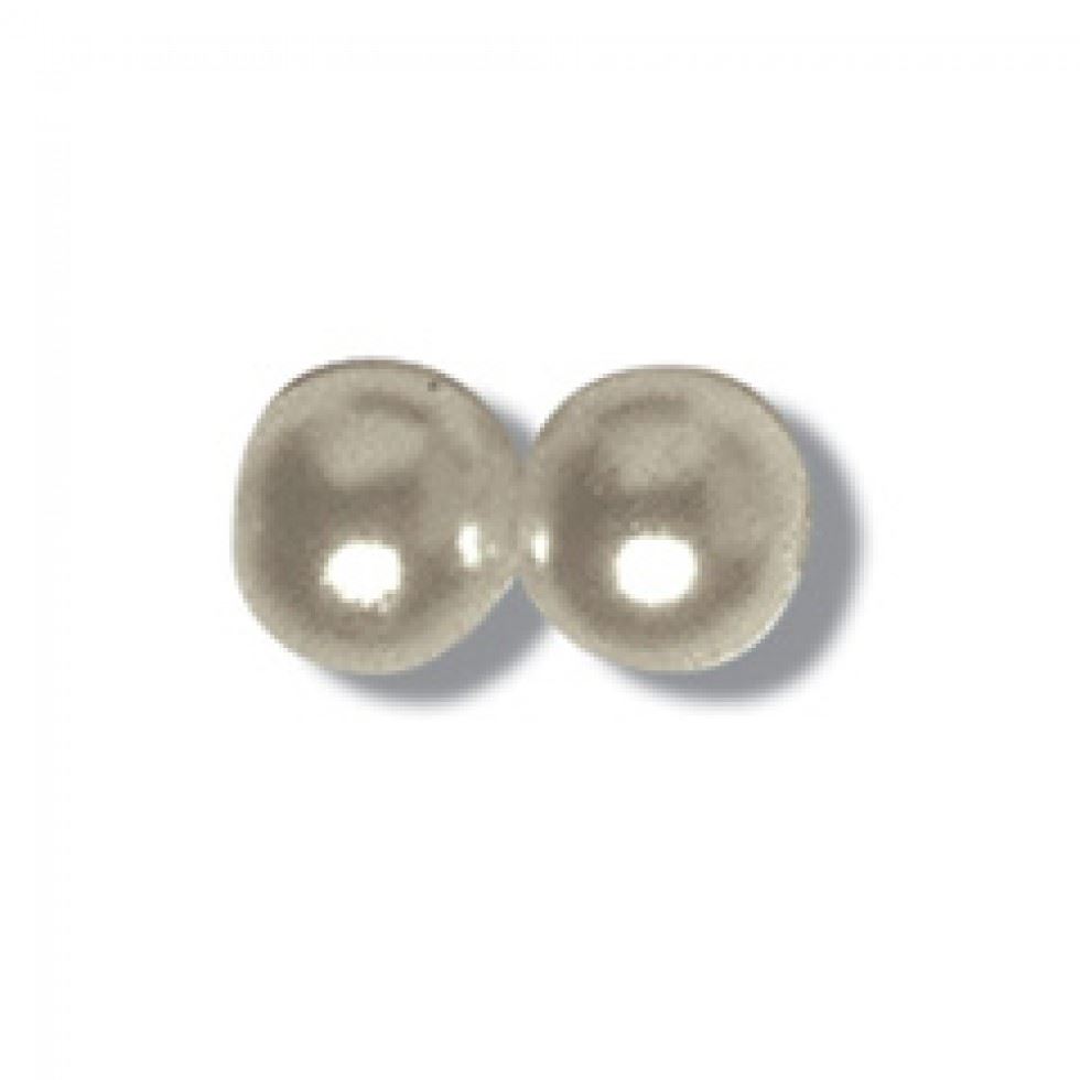 Trimits Cream Round Pearl Beads (Value Pack Of 5)