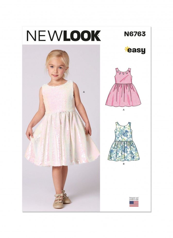 New Look Paper Sewing Pattern 6763
 