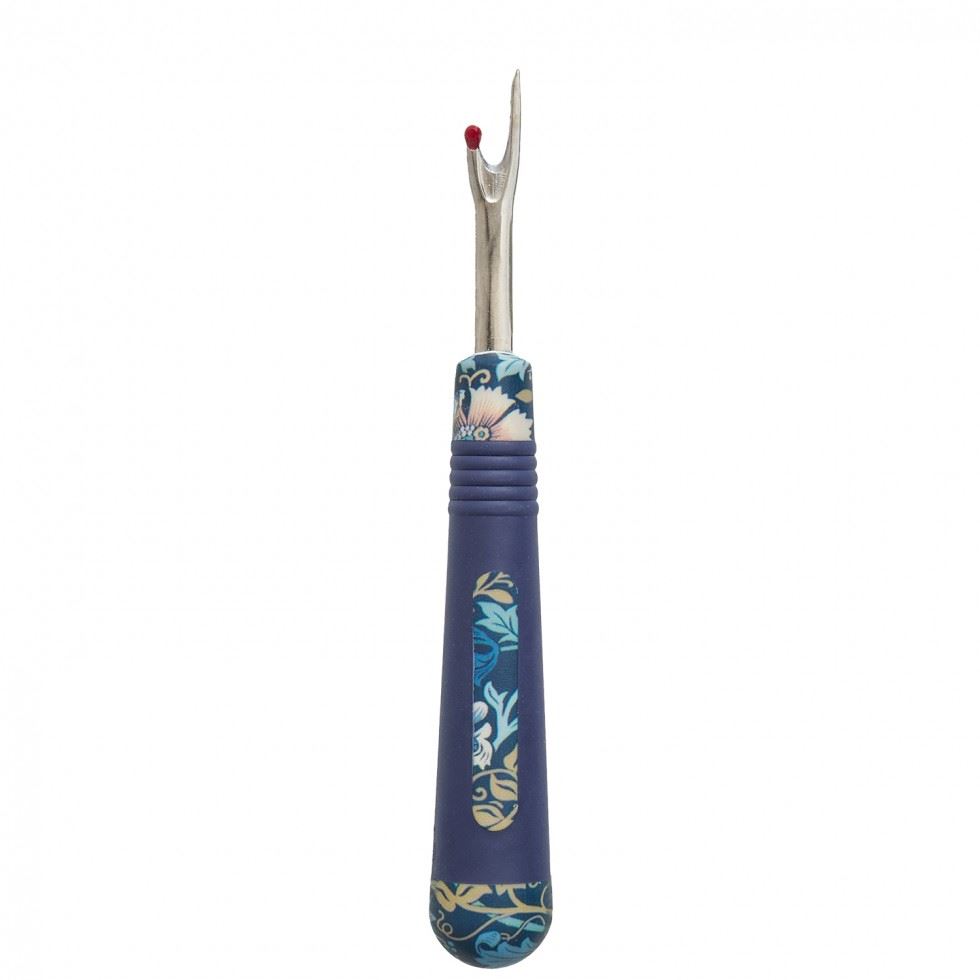 Hobby and Gift Woodblock Floral Softgrip Handle Seam Ripper