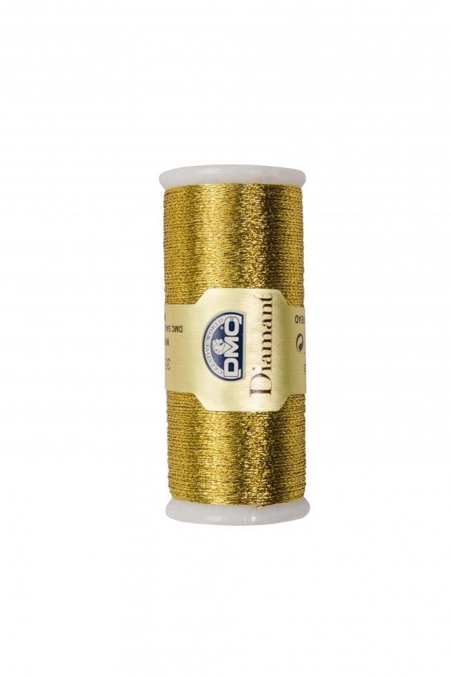 Dmc D3852 Gold Diamant Metallic Embroidery Thread