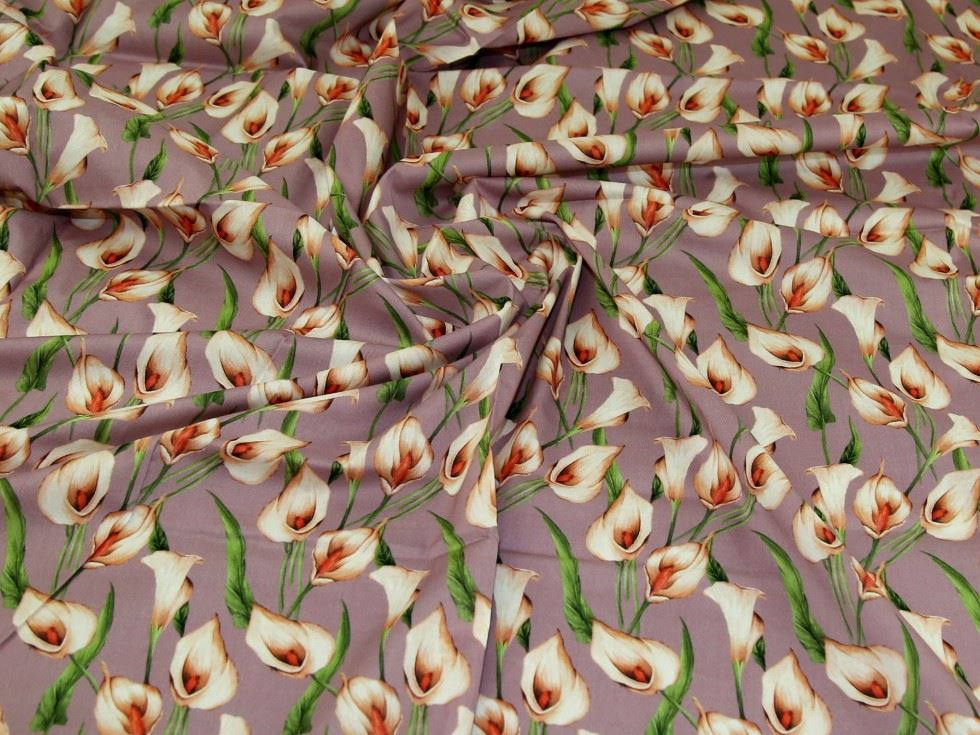 Deadstock Cotton Lawn Fabric Rose Pink
 