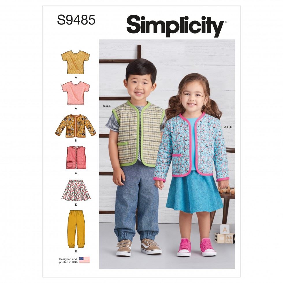 Simplicity Paper Sewing Pattern 9485
 
