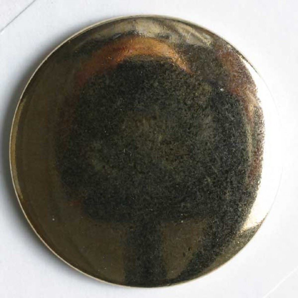 Dill Gold Round Metal Buttons (Value Pack)