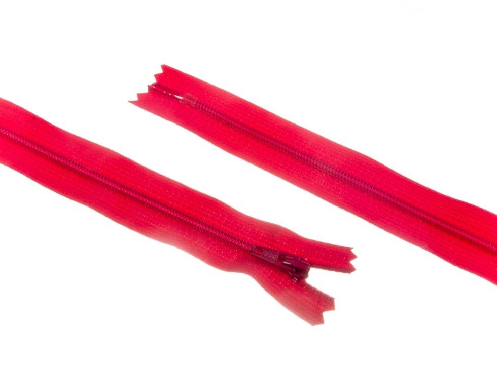 YKK Nylon Closed End Dress Zips Cerise Pink