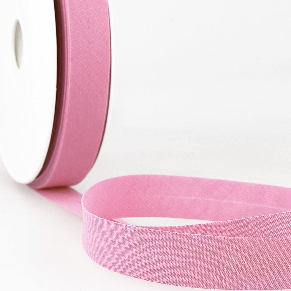 Stephanoise Polycotton Bias Binding Tape Flamingo Pink
 