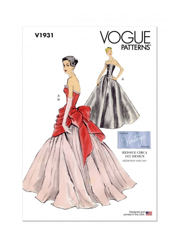 Vogue Paper Sewing Pattern 1931