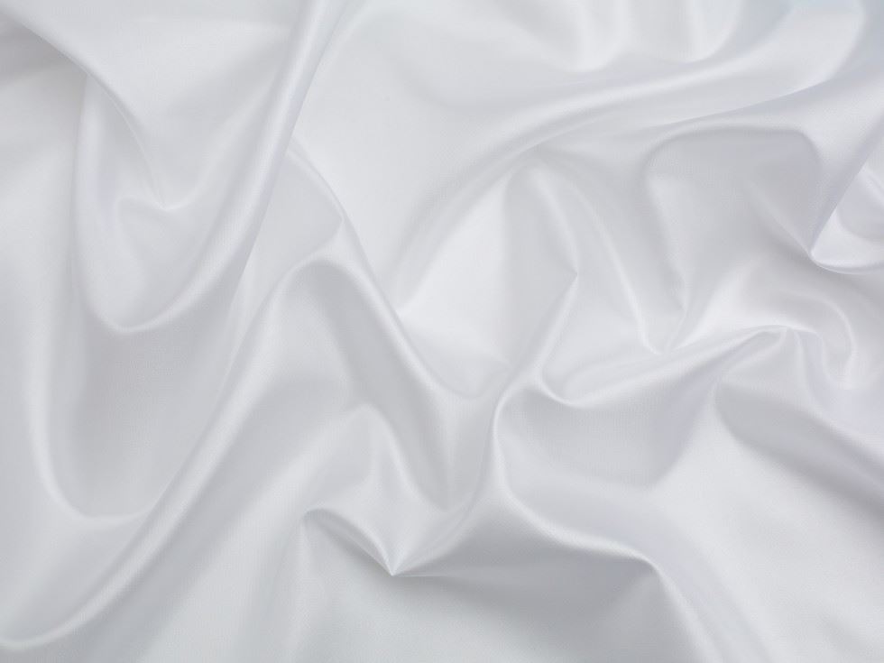 Minerva Core Range White Habotai Lining Fabric