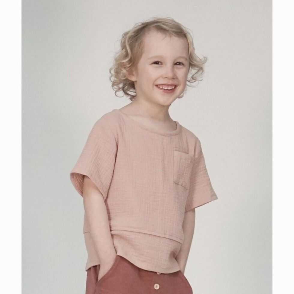 Pattern Paper Scissors Paper Sewing Pattern Wren Woven Tee
 