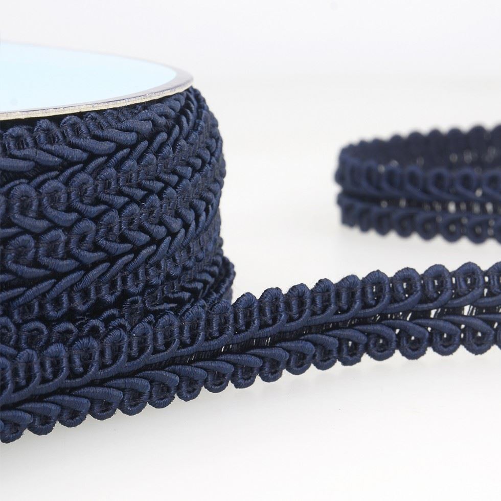 Stephanoise Gimp Braid Trim Navy Blue