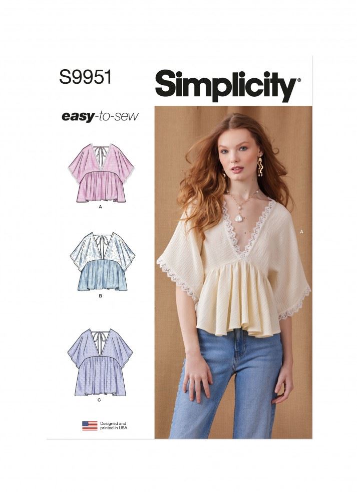 Simplicity Paper Sewing Pattern 9951
 