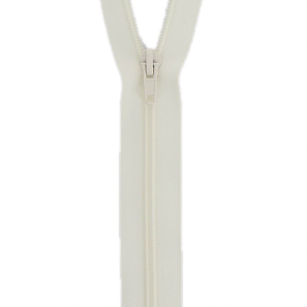Milward Cream Nylon Open End Zips