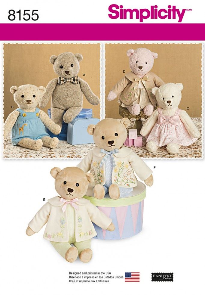 Simplicity Paper Sewing Pattern 8155
 