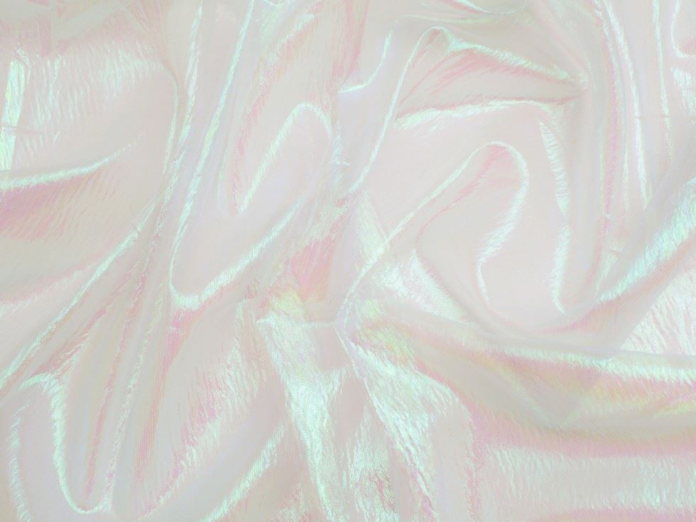 Rainbow Crystal Organza Fabric 105cm / 42" Wide - per metre - Picture 3 of 7