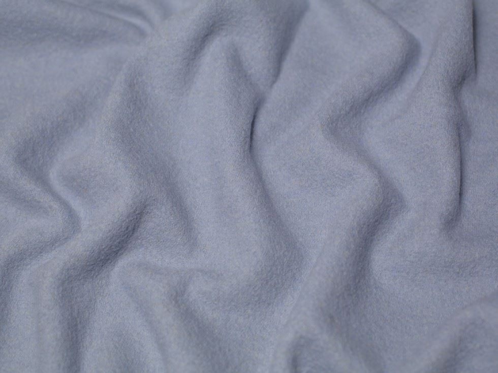 Minerva Core Range Aqua 100% Pure Boiled Wool Coating Fabric