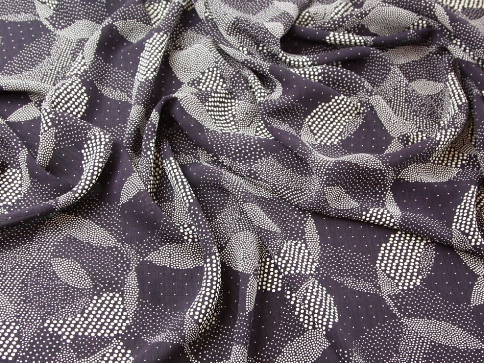 Polyester Georgette Fabric Mahogany
 