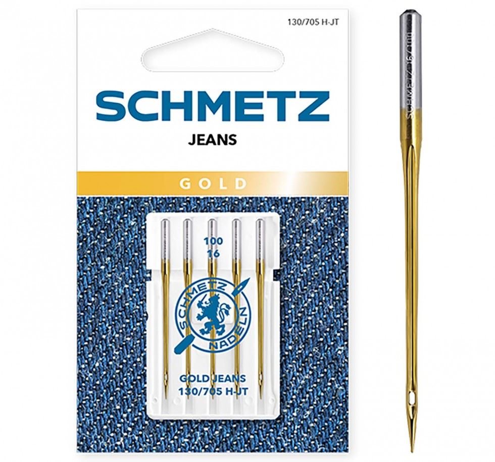 Schmetz Gold Jeans Sewing Machine Needles
 