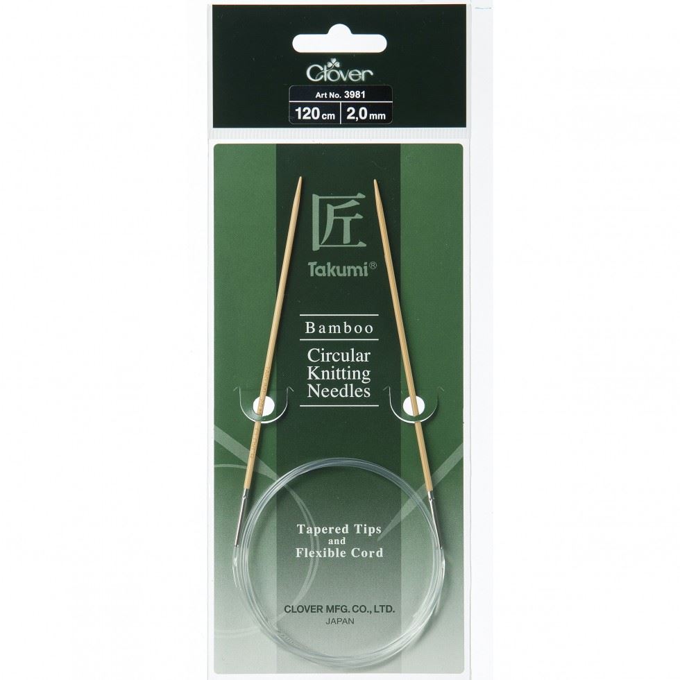 Clover Bamboo Circular Needles