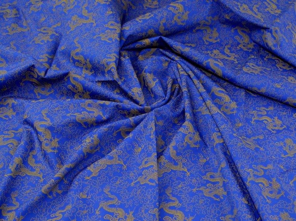 Rose And Hubble Royal 100% Cotton Poplin Fabric