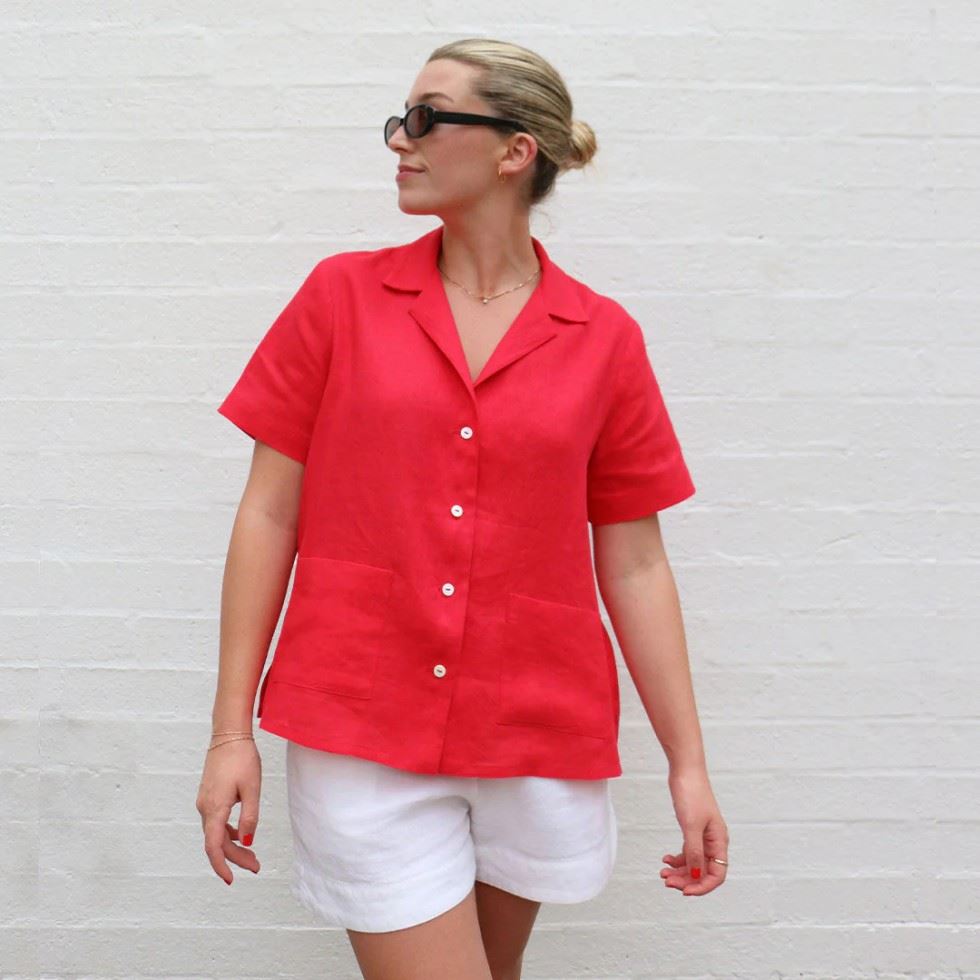 Tessuti Paper Sewing Pattern Arkie Shirt