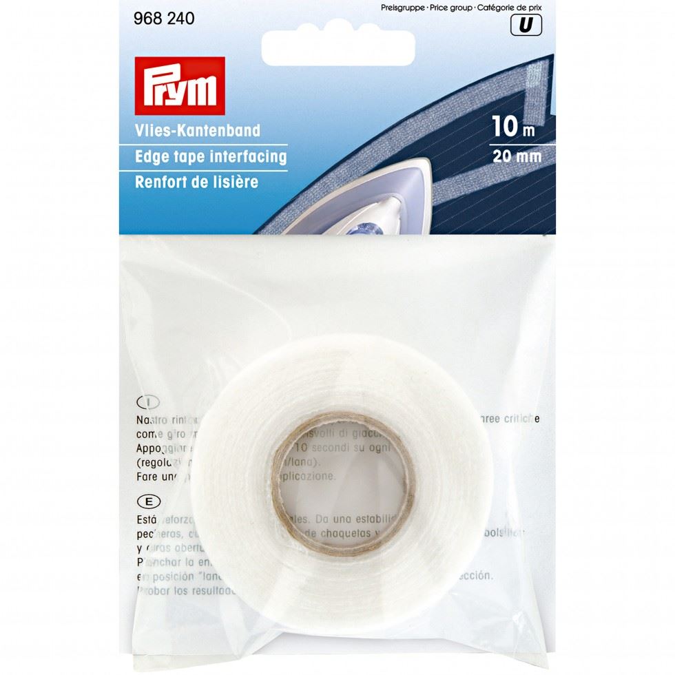 Prym Edge Tape Interfacing White
 
