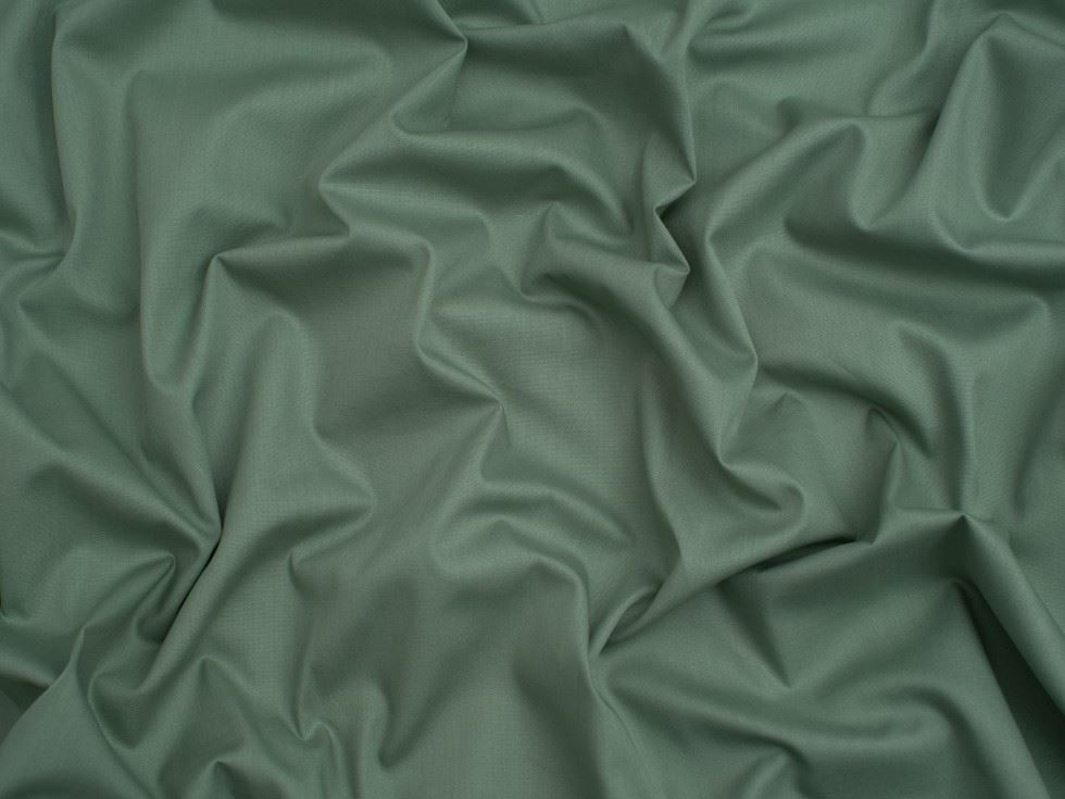 Minerva Core Range Medium 100% Cotton Poplin Fabric Dusty Mint
 
