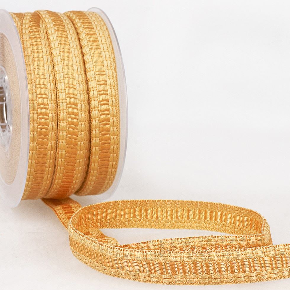 Stephanoise Flat Braid Trim Gold
 