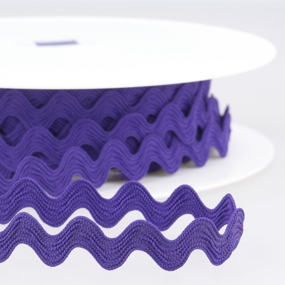 Stephanoise Violet Ric Rac Trim