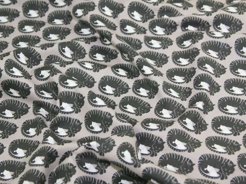 Camelot Fabrics Grey 100% Cotton Poplin Fabric
