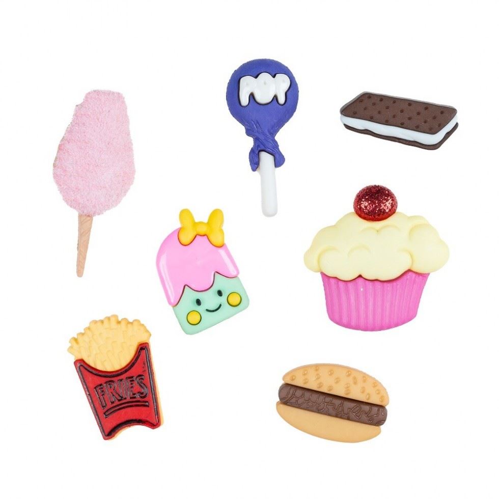 Dress It Up Snack Attack Buttons
 