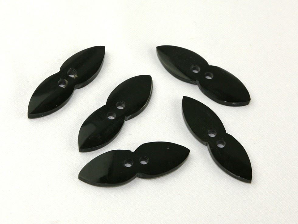 Dill Brown Natural Horn Buttons (Value Pack)