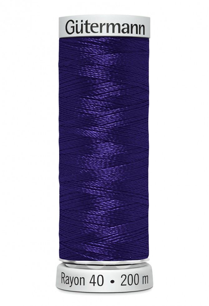 Gutermann 1112 No 40 Sulky Rayon Embroidery Thread