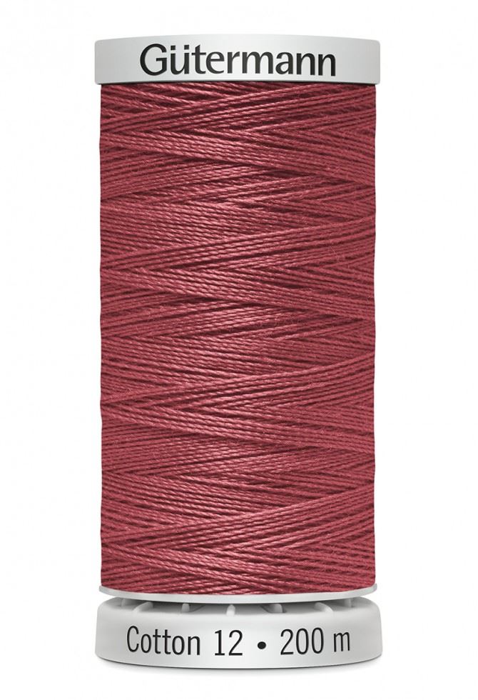 Gutermann 1558 No 12 Sulky Cotton Embroidery Thread