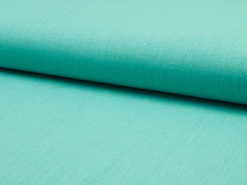 Mint Green Deadstock 100% Linen Fabric