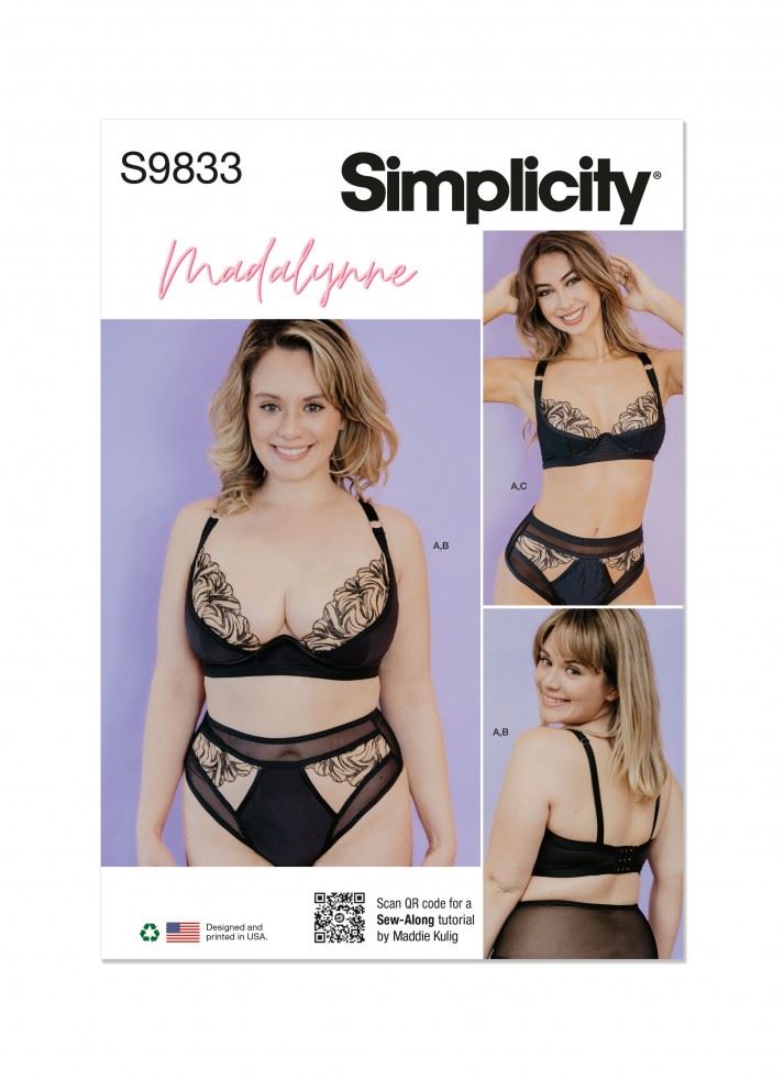 Simplicity Paper Sewing Pattern 9833
 